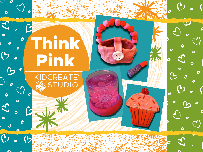 Kidcreate Studio - Eden Prairie. Think Pink Mini-Camp (4-9 Years)